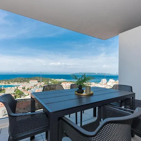 شقة Luxury El Paradiso Sea & View ماكارسكا